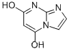 Molecular Structure of 51647-90-6 (5,7-Dihydroxyimidazo[1,2-α]pyrimidine)